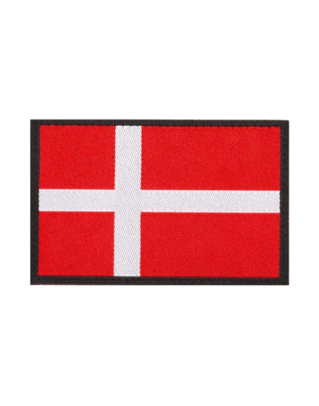 Dannebrog - Vævet på velcro