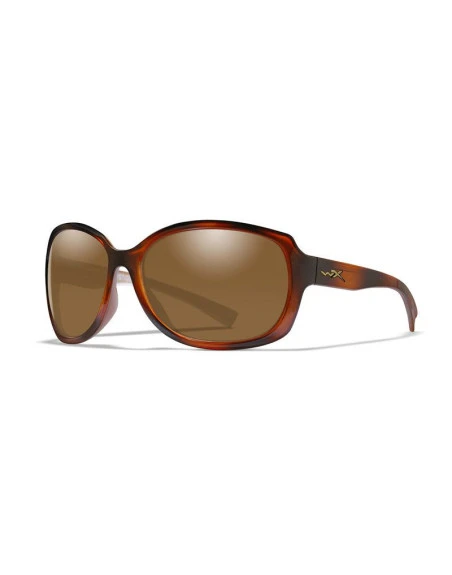 WILEY X - MYSTIQUE Brown Gloss Demi Frame