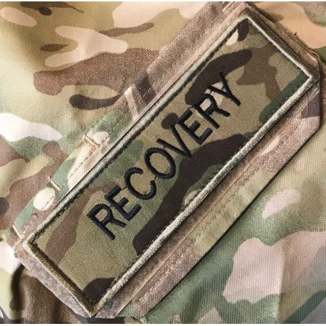 RECOVERY ærmemærke, MultiCam på velcro