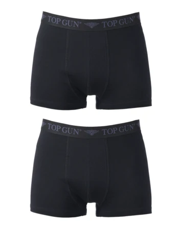 TOP GUN - Boxer Shorts, 2 pack, Black