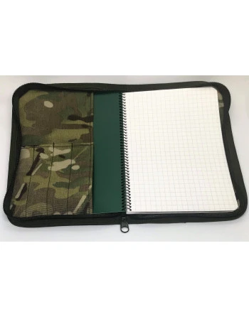 Modestone - Waterproof Taktisk Notebook, A5 (Tan) med LANCER Cover, MultiCam