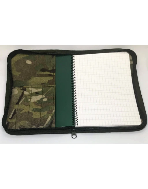 Modestone - Waterproof Taktisk Notebook, A5 (Tan) med LANCER Cover, MultiCam