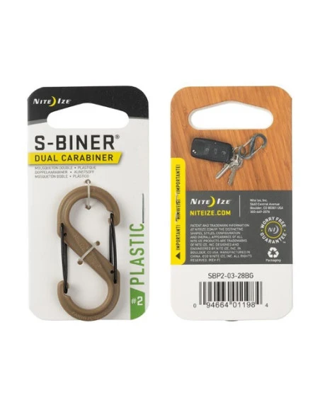 Nite Ize - S-Biner, Dual Carabiner, Small (2)