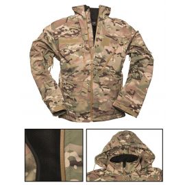 MIL-TEC - Softshell Jakke, Multi camouflage, Medium