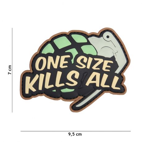 3D PATCH ONE SIZE KILLS ALL