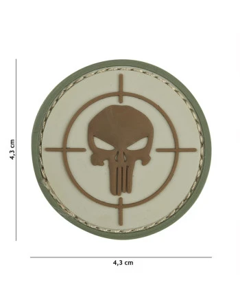 3D PATCH PUNISHER SIGHT COYOTE