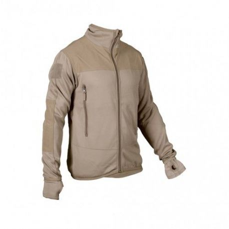 MLV - Tactical Tight Fleece (TTF), u/hætte, MTS-Khaki 