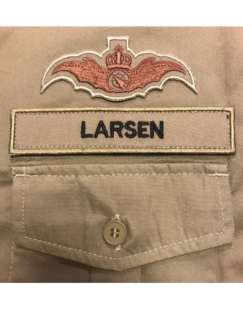 Luftforsvarskontrol (ADC) Emblem, Brun/khaki