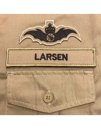 Luftforsvarskontrol (ADC) Emblem, Sort/khaki