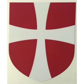 Dansk Mantova Kors, Klistermærke