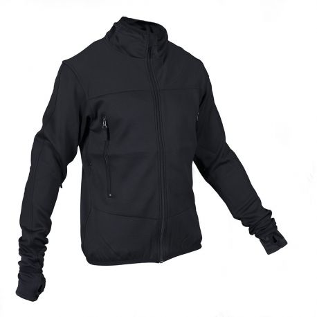 MLV - Tactical Tight Fleece (TTF), uden hætte, sort