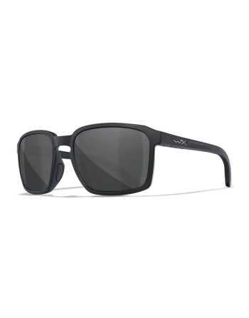 WILEY X - ALFA, GRÅ LINSER, MAT SORT STEL