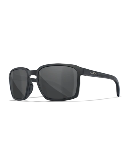 WILEY X - ALFA, GRÅ LINSER, MAT SORT STEL