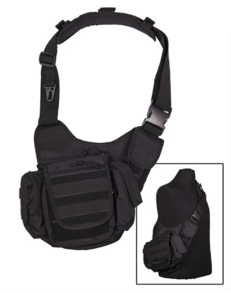 MIL-TEC - Sling Bag, sort