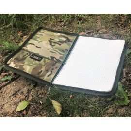 Taktisk A4 Notebook Sæt (Modestone Notebook, LANCER Cover, MultiCam), A4