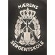 Regiment Løbetrøje, sort med refleksiv regimentsmærke