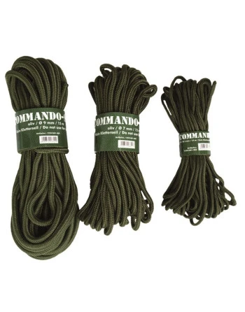 MIL-TEC - Kommandoreb, 5 mm, 15 meter