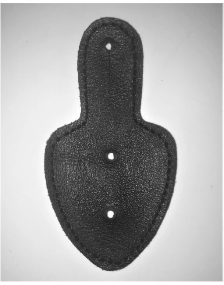 Lancer - Afdelingsmærke holder, Skjold, læder