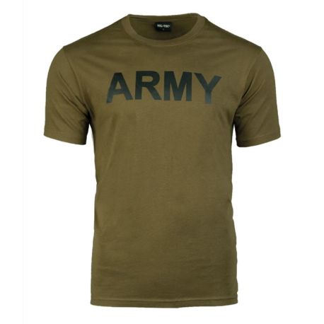 MIL-TEC - T-Shirt "ARMY" PT - Oliven
