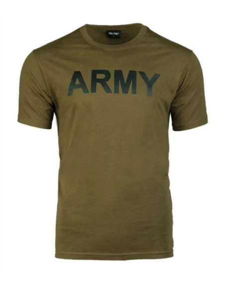 MIL-TEC - T-Shirt "ARMY" PT - Oliven