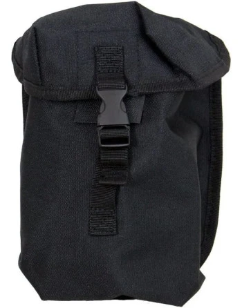 Mil-Tec Canteen Pouch, British Style, Black