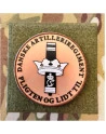 Danske Artilleriregiment, Rundt, Grøn/Grå og på velcro