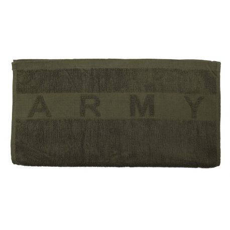 Army Håndklæde (100 x 50 cm), Oliven