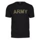 MIL-TEC - T-Shirt "ARMY" PT - Black and Olive print