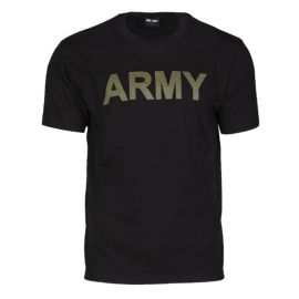 MIL-TEC - T-Shirt "ARMY" PT - Black and Olive print