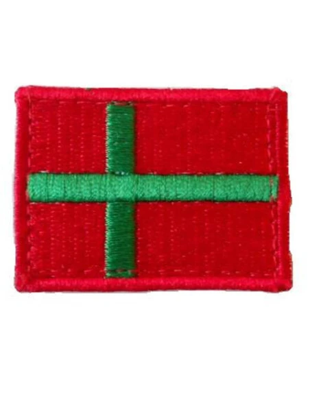 Bornholmsk Flag - på velcro, stor