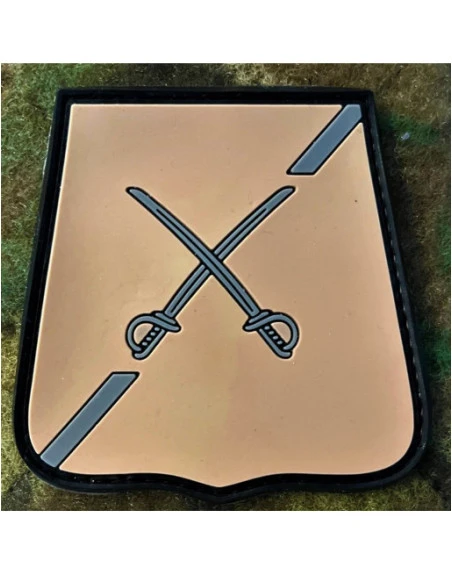 III GHR, Skjold, Felt, PVC mærke på velcro