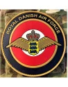 Royal Danish Air Force, rundt PVC mærke på velcro