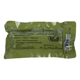 BCB - Combat First Aid, Field Dressing, Standard, Grøn