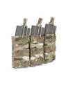 Warrior Assault Systems - Triple Open MAG Pouch M4 5,56 mm, Multicam