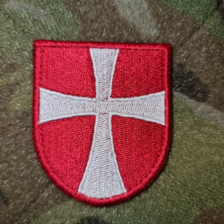 Danish Mantova Cross with velcro, Red/White