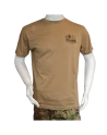 LANCER - T-shirt, MTS-Khaki m. Jydske Dragonregiments Regimentsmærke