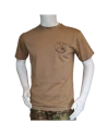 LANCER - T-shirt, MTS-Khaki m. 4. Marineeskadrons Enhedsmærke