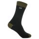 DexShell - Vandtæt Thermlite Sock, Oliven/Sort,  Medium 39-42