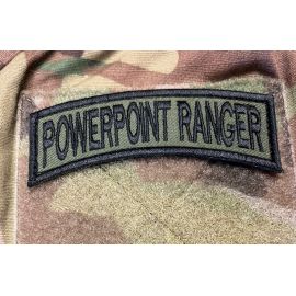 POWERPOINT RANGER with Velcro, Olive/black