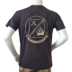 LANCER T-shirt i Sort m. 4. Marineeskadrons enhedsmærke trykt på brystet