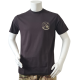 LANCER T-shirt i Sort m. 4. Marineeskadrons enhedsmærke trykt på brystet