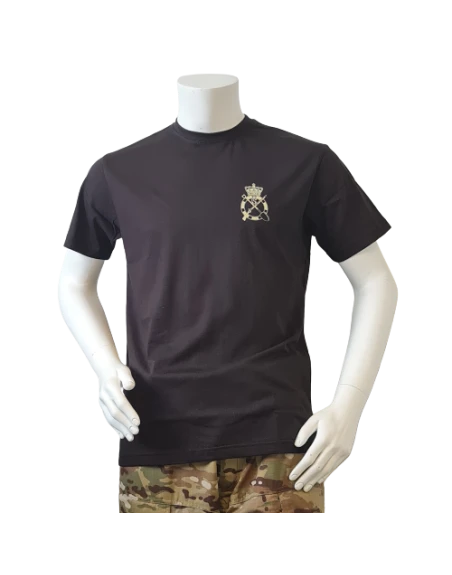 LANCER - T-shirt, MTS-Khaki m. Ingeniørregimentets Regimentsmærke