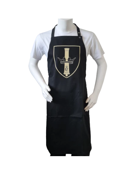 Forklæde m. Danske Artilleriregiments regimentsmærke