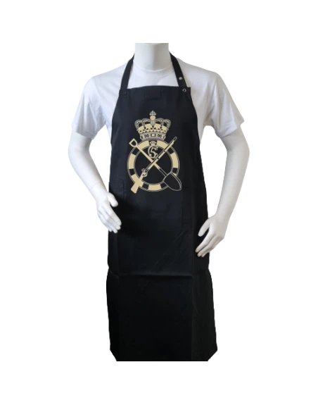 Forklæde m. Ingienørregimentets regimentsmærke