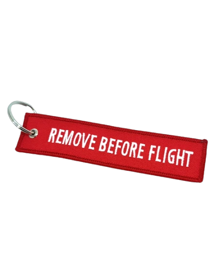 Key Hanger - "REMOVE BEFORE FLIGHT"