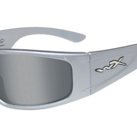 Wiley X - ZAK Light Silver Metallic Frame, Smoke Lens