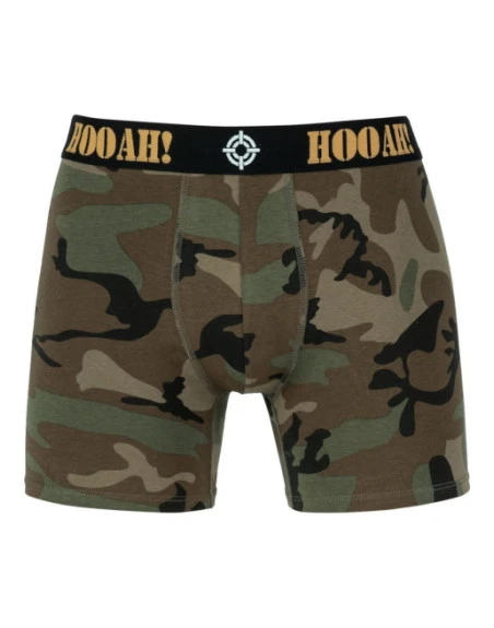 FOSTEX - HOOAH!! Boxershorts, Woodland Camo