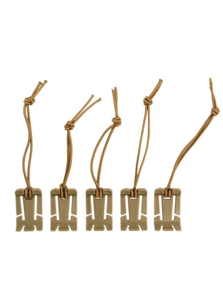 101 INC - MOLLE Elastic Binder, 5-pak