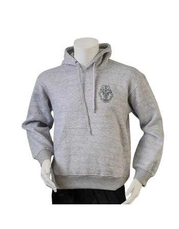 Lancer - Hoodie u/zip, GARDEHUSARREGIMENTET, Grå