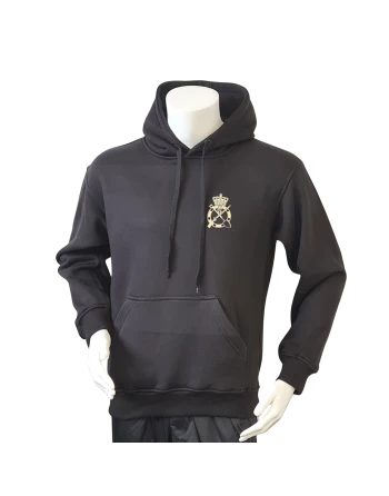 Lancer - Hoodie u/zip, INGEINØRREGIMENTET, Sort